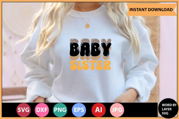 Baby Sister Retro SVG Bundle Review