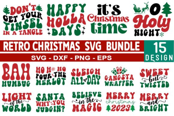 Christmas Retro SVG Design Bundle Review