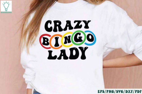 Crazy Bingo Lady Retro SVG Review