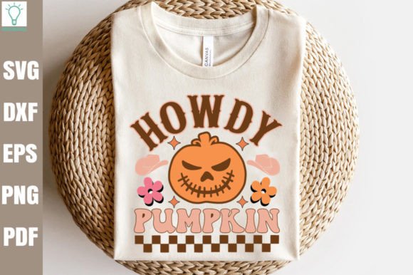 Howdy Pumpkin Retro SVG Review