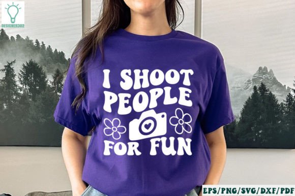 I Shoot People for Fun Retro SVG Review
