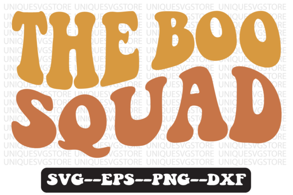 The Boo Squad Groovy Retro Svg Design Review